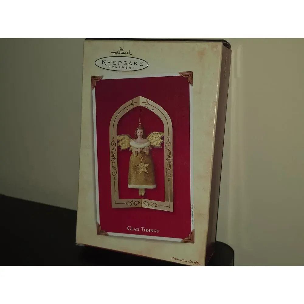 Hallmark Keepsake Ornament Glad Tidings (Angel) 2003 QRP4237 Sue Tague New NIB‎